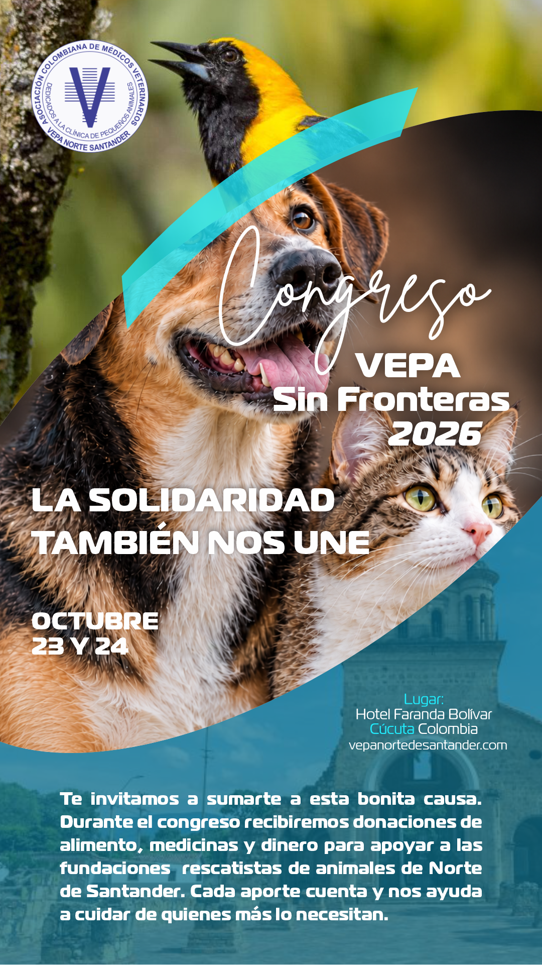 La solidaridad también nos une - Congreso VEPA Sin Fronteras 2026